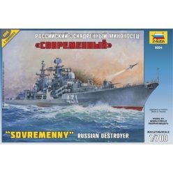   Zvezda Russian Destroyer Sovremenny 1:700 makett hajó (9054)