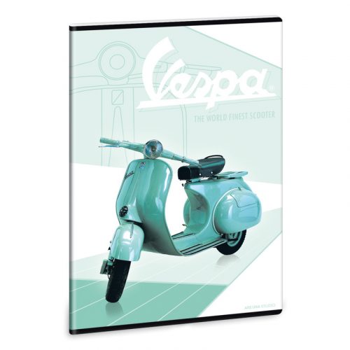 Ars Una Vespa Retro A/4 extra kapcsos füzet-négyzethálós