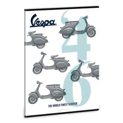   Ars Una Vespa '46 A/4 extra kapcsos füzet-négyzethálós