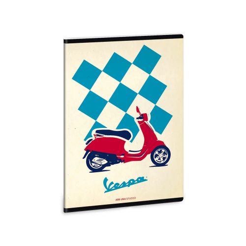 Ars Una Vespa Feelings A/5 extra kapcsos füzet-négyzethálós