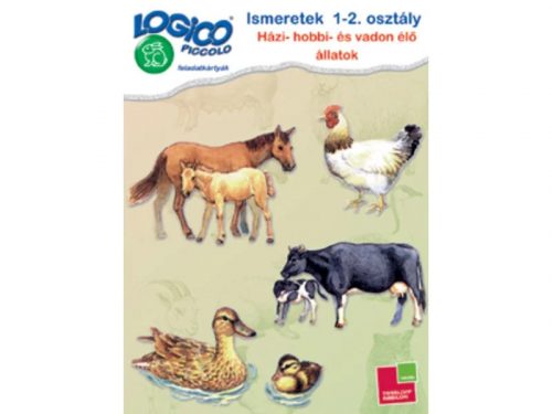 LOGICO Piccolo Ismeretek 1-2.o Házi-, hobbi és vadon élő állatok