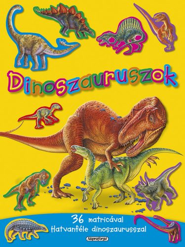 Mozgalmas matricásfüzet - Dinoszauruszok