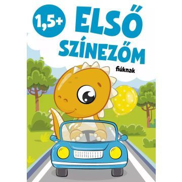 Első színezőm - kisfiúknak