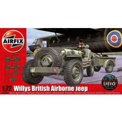 Airfix Willys MB Jeep 1:76 makett harcjármű (A02339)