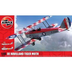   Airfix de Havilland D.H.82a Tiger Moth 1:48 makett repülő (A04104)