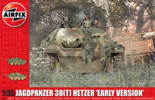 Airfix JagdPanzer 38 tonne Hetzer Early Version 1:35 makett harcjármű (A1355)