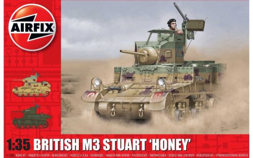 Airfix M3 Stuart Honey 1:35 makett harcjármű (A1358)