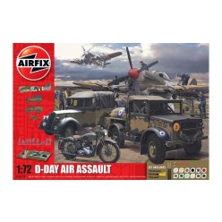   Airfix D-Day Air Assault Set 1:72 makett harcjármű (A50157A)