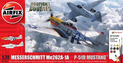 Airfix - Messerschmitt Me262 & P-51D Mustang Dogfight Double (A50183)