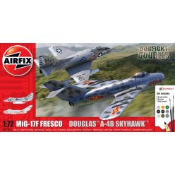   Airfix - Mig 17F Fresco Douglas A-4B Skyhawk Dogfight Double (A50185)