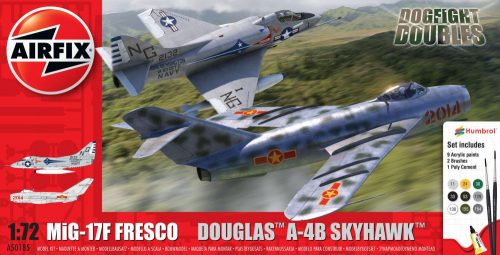 Airfix - Mig 17F Fresco Douglas A-4B Skyhawk Dogfight Double (A50185)