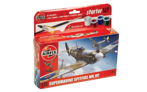 Airfix - Small Starter Set NEW Supermarine Spitfire MkVc (A55001)