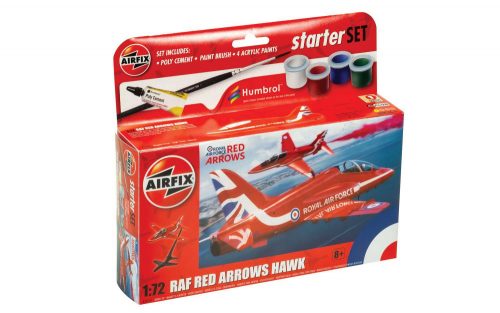 Airfix - Small Starter Set NEW  Red Arrows Hawk  (A55002)