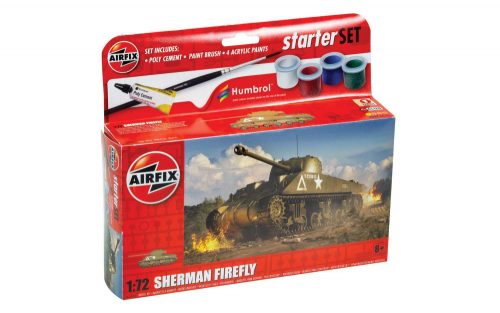 Airfix - Small Starter Set NEW Sherman Firefly (A55003)