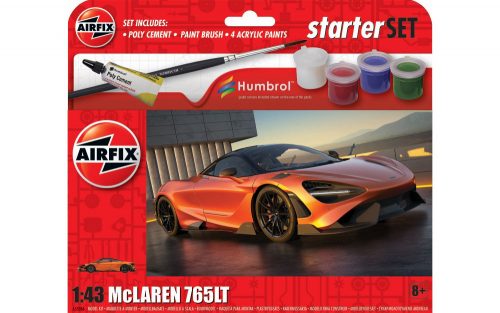 Airfix - Starter Set - McLaren 765 (A55006)