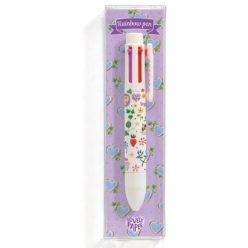 Djeco 6 színű golyóstoll - Aiko rainbow pen (6 colors)