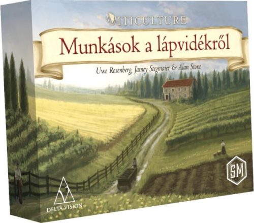 Delta Vision Viticulture kiegészítő társasjáték - Munkások a lápvidékről DEL34704