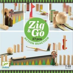 Djeco Építőjáték - Sokasodó 27 db - Zig & Go