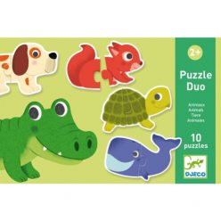 Djeco Párosító puzzle- Állatos - Animals