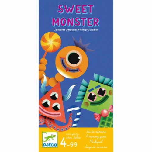 DJECO Sweet Monster Memóriakártya (DJ08545)