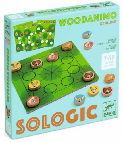 Djeco Logikai játék - Szétültetés - Woodanimo