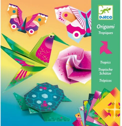 Djeco Origami - Trópusokon - Tropics