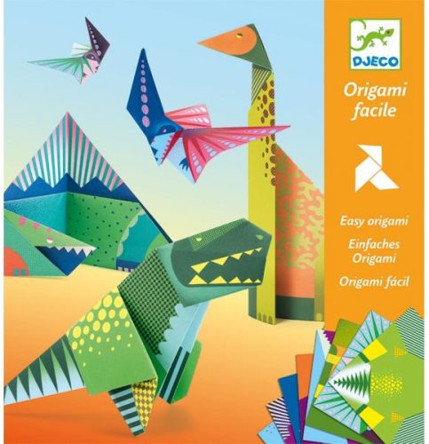 Djeco Origami - Dinoszauruszok - Dinosaurs