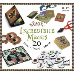   DJECO Incredibile Magus bűvészkészlet - 20 trükk (DJ09963)