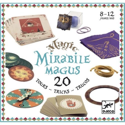 DJECO Mirabile bűvész szett - Mirabile magus - 20 trükk (DJ09965)