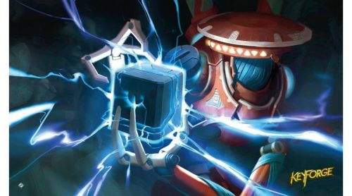 Keyforge: Positron Bolt Playmat