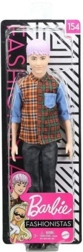 Mattel Barbie - Fashionistas - Ken Lila hajjal (GHW70)