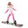 Jägerndorfer Snowboardos, hódeszkás baba 28 cm (JC10019)