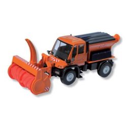   MB Unimog narancssárga színű hóeltakarító gép hómaróval JC2105-H