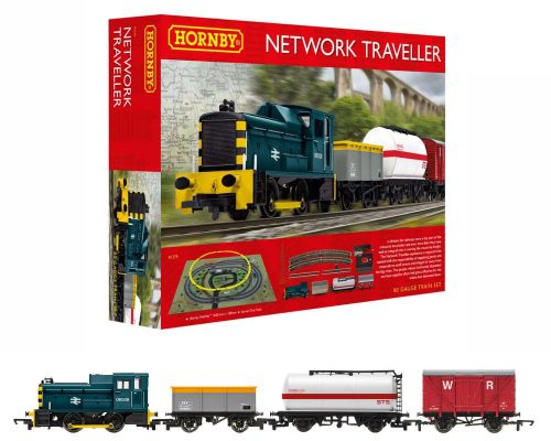 Hornby European Set - Network Traveller Train Set (R1279P)