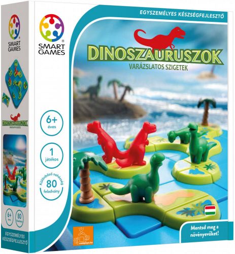 Smart Games Dinoszauruszok - Varázslatos szigetek Dinosaurus - Mystic Island