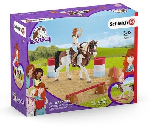 Schleich Horse Club Hannah vadnyugati lovagló készlete SLH42441