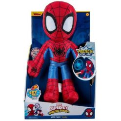   Jazwares Póki és csodálatos barátai: Spidey világító plüssfigura - 23 cm (SNF0127)