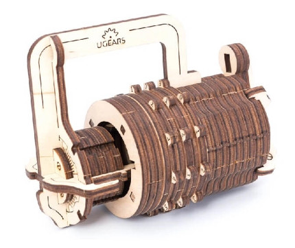 UGEARS Kombinációs zár - mechanikus modell UG70017