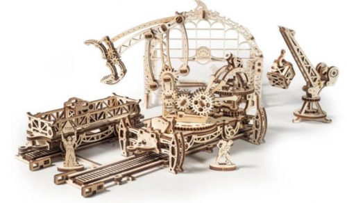 UGEARS Vasúti Pályaudvar - mechanikus modell (UG70034)