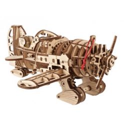 UGEARS Mad Hornet repülőgép mechanikus modell (UG70183)