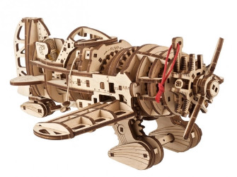 UGEARS Mad Hornet repülőgép mechanikus modell (UG70183)