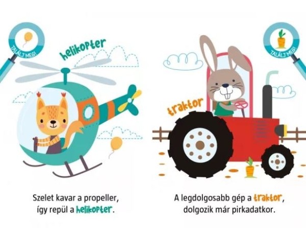 Állati járművek-Mondókáskönyv