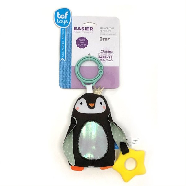 Taf Toys csörgő , Prince, a pingvin - rágókával
