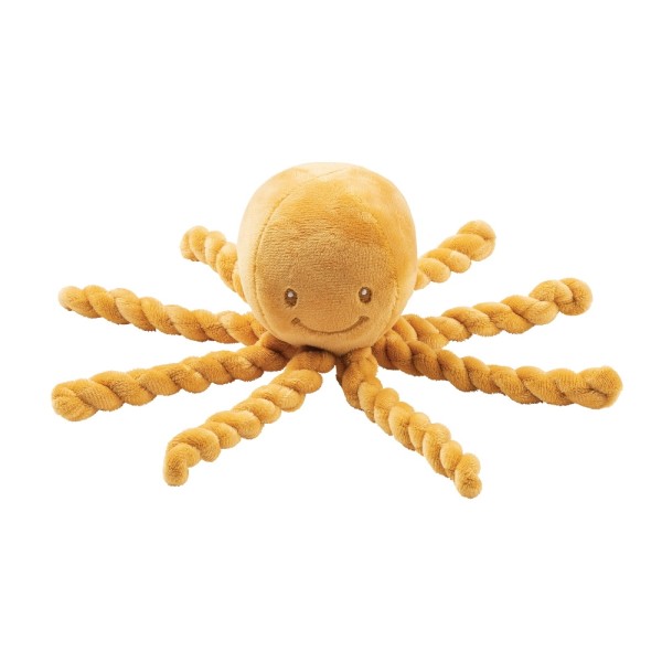 Nattou plüss játék 23cm Lapidou – Octopus - okker