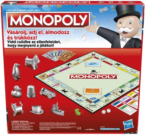 Hasbro Monopoly - 2017-es kiadás (C1009165)