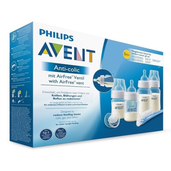 Philips Avent Anti-colic újszülött cumisüveg kezdőszett 0M+