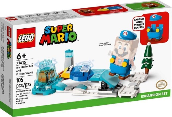 LEGO® Super Mario™ - Ice Mario és befagyott világ kiegészítő szett (71415)