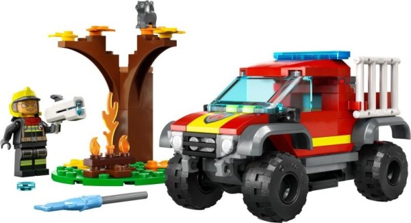 LEGO® City: 4x4 Tűzoltóautós mentés (60393)