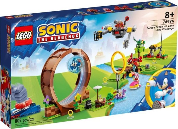 LEGO 76994 - LEGO Sonic the Hedgehog Sonic Green Hill Zone hurok kihívása
