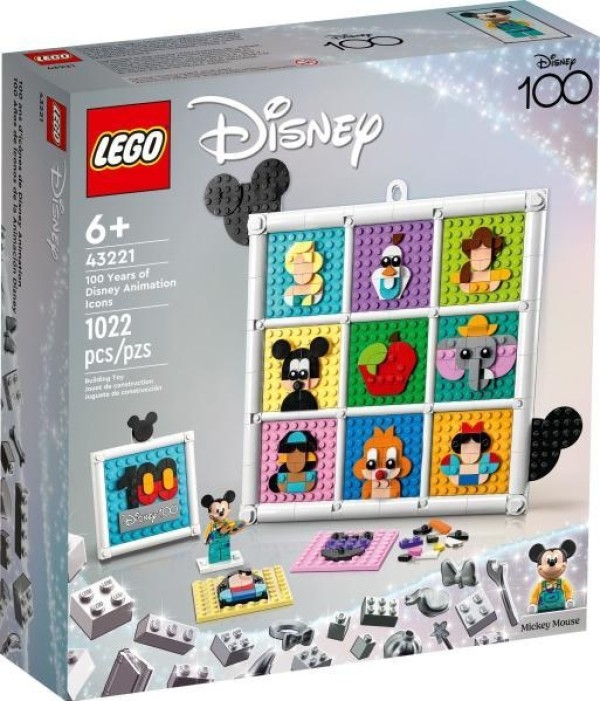LEGO Disney A Disney animációs ikonjainak 100 éve (43221)